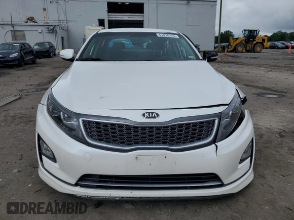 2015 Kia Optima with VIN KNAGM4AD8F5077638, listed as a Copart auction lot 57016255 with 78,162 mi miles and Salvage title. Bid and sale history available at DreamBid. Image 5.