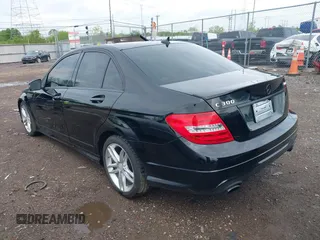 2013 Mercedes-Benz C 300 Sport with VIN WDDGF8AB6DR277819, listed as a IAAI auction lot 42111397 with 95,582 mi miles and . Bid and sale history available at carsss.com. Image 3.