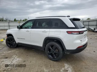 2024 Jeep Grand Cherokee Limited with VIN 1C4RJHBG2RC704502, listed as a Copart auction lot 55477845 with 8,144 mi miles and Salvage title. Bid and sale history available at DreamBid. Image 2.