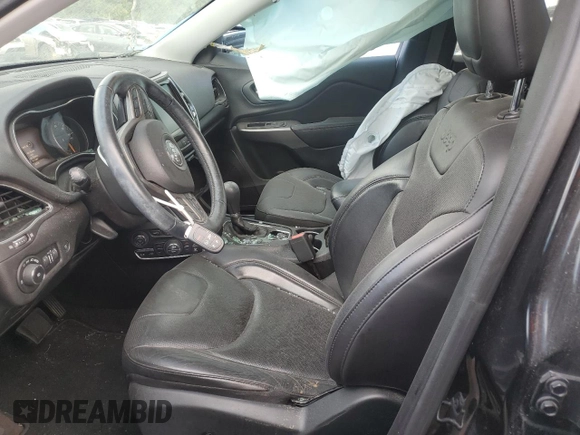 2019 Jeep Cherokee Limited with VIN 1C4PJMDNXKD149214, listed as a Copart auction lot 59538785 with 68,509 mi miles and Salvage title. Bid and sale history available at DreamBid. Image 7.