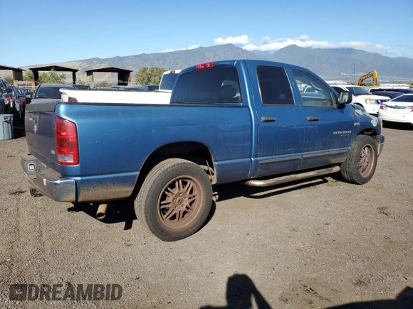 2006 Dodge 1500 SLT with VIN 1D7HA18266J115299, listed as a Copart auction lot 47664655 with Not Provided miles and Salvage Title. Bid and sale history available at carsss.com. Image 3.