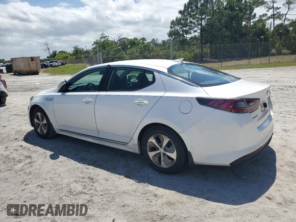 2015 Kia Optima Hybrid with VIN KNAGM4AD6F5082563, listed as a Copart auction lot 55150765 with 191,193 mi miles and Clean Title. Bid and sale history available at carsss.com. Image 2.