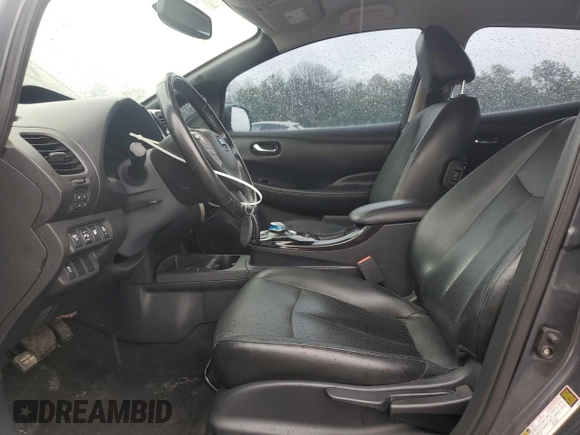 2013 Nissan LEAF SV with VIN 1N4AZ0CP0DC403733, listed as a Copart auction lot 63444585 with 56,896 mi miles and Clean title. Bid and sale history available at DreamBid. Image 7.