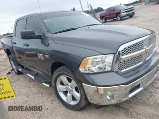 2021 Ram 1500 Tradesman z VIN 3C6RR6KT5MG711967, wystawiony jako IAAI lot #40433580 z przebiegiem 46 497 mil mil oraz . Historia ofert i sprzedaży dostępna na DreamBid. Obrazek 1.