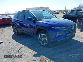 2023 Hyundai Tucson SEL with VIN 5NMJFCAE9PH172567, listed as a IAAI auction lot 41995121 with 23,638 mi miles. Bid and sale history available at carsss.com. Image 1.