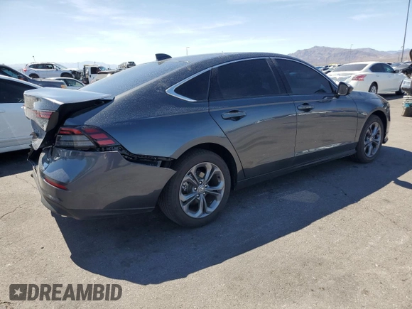2024 Honda Accord EX with VIN 1HGCY1F30RA075349, listed as a Copart auction lot 54143685 with 11,912 mi miles and Salvage title. Bid and sale history available at DreamBid. Image 3.