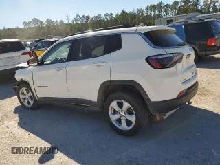 2021 Jeep Compass Altitude with VIN 3C4NJCBB8MT501827, listed as a Copart auction lot 75298214 with Not Provided miles and Salvage Title. Bid and sale history available at carsss.com. Image 2.