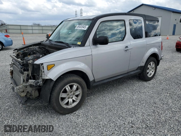 2008 Honda Element EX with VIN 5J6YH18748L003491, listed as a Copart auction lot 50405945 with 127,038 mi miles and Salvage Title. Bid and sale history available at DreamBid. Image 1.