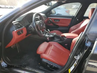 2015 BMW 4 Series 435i with VIN WBA4B1C5XFD955296, listed as a Copart auction lot 79456744 with 98,285 mi miles and Salvage Title. Bid and sale history available at DreamBid. Image 7.