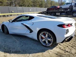 2021 Chevrolet Corvette 2LT with VIN 1G1YB2D41M5118498, listed as a Copart auction lot 41978475 with Not provided miles and Salvage title. Bid and sale history available at DreamBid. Image 2.