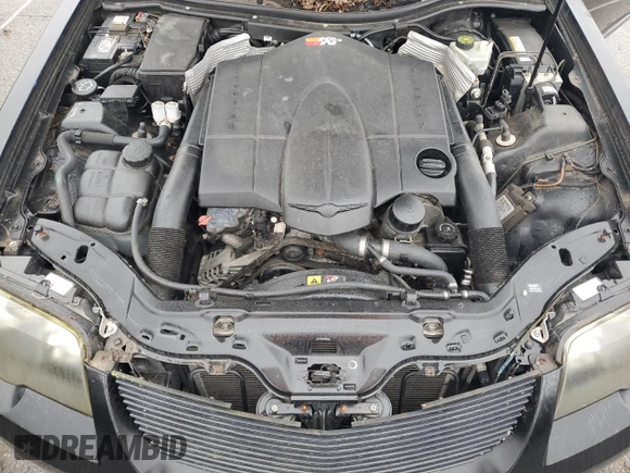 2005 Chrysler Crossfire z VIN 1C3AN59L35X030211, wystawiony jako Copart lot #77364144 z przebiegiem 91 198 mil mil oraz Czysty tytuł • Clean title. Historia ofert i sprzedaży dostępna na DreamBid. Obrazek 11.