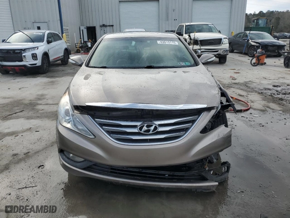 2014 Hyundai Sonata SE with VIN 5NPEC4AC6EH831591, listed as a Copart auction lot 43013115 with 143,327 mi miles and Salvage Title. Bid and sale history available at carsss.com. Image 5.