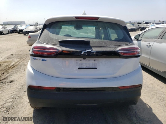 2022 Chevrolet Bolt EV 1LT with VIN 1GBJF1R08N4122007, listed as a Copart auction lot 65305573 with 22,732 mi miles. Bid and sale history available at carsss.com. Image 6.