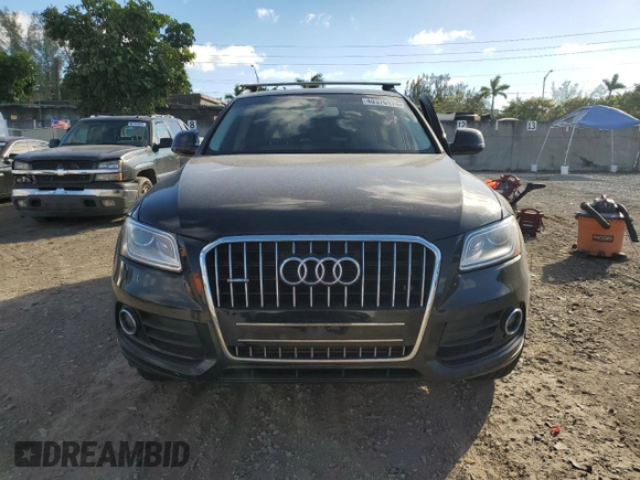 2015 Audi Q5 Premium with VIN WA1CFAFP4FA130639, listed as a Copart auction lot 40376174 with 77,301 mi miles and Salvage title. Bid and sale history available at DreamBid. Image 5.