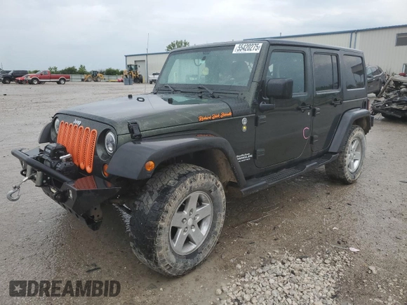 2011 Jeep Wrangler Unlimited Rubicon z VIN 1J4BA6H16BL615993, wystawiony jako Copart lot #55420275 z przebiegiem 200 403 mil mil oraz Szkoda całkowita • Salvage title. Historia ofert i sprzedaży dostępna na DreamBid. Obrazek 1.