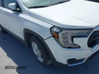 2023 GMC Terrain SLE with VIN 3GKALMEG0PL211094, listed as a IAAI auction lot 41607695 with 97,073 mi miles. Bid and sale history available at carsss.com. Image 6.
