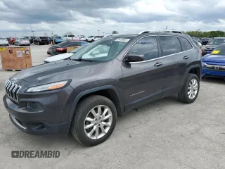 2014 Jeep Cherokee Limited z VIN 1C4PJMDS1EW250723, wystawiony jako Copart lot #55459955 z przebiegiem 165 360 mil mil oraz Szkoda całkowita • Salvage title. Historia ofert i sprzedaży dostępna na DreamBid. Obrazek 1.