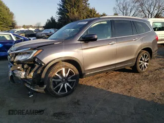 2020 Honda Pilot Touring 8-Passenger with VIN 5FNYF6H92LB031005, listed as a Copart auction lot 49545335 with 59,789 mi miles and Salvage Title. Bid and sale history available at carsss.com. Image 1.