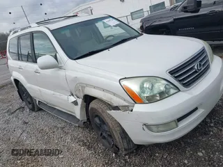 2008 Lexus GX 470 with VIN JTJBT20X680168288, listed as a IAAI auction lot 41699738 with 235,751 mi miles. Bid and sale history available at carsss.com. Image 1.
