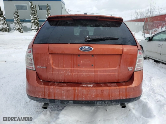 2007 Ford Edge SEL PLUS with VIN 2FMDK49C07BA98189, listed as a Copart auction lot 83327734 with 290,877 mi miles and Clean Title. Bid and sale history available at carsss.com. Image 6.