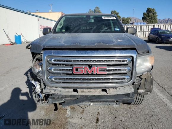 2015 GMC Canyon 2WD SLE with VIN 1GTG5BE35F1215066, listed as a Copart auction lot 45412685 with 115,880 mi miles and Salvage Title. Bid and sale history available at carsss.com. Image 5.