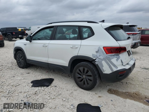 2022 Volkswagen Taos S z VIN 3VVCX7B28NM015108, wystawiony jako Copart lot #43617695 z przebiegiem 60 519 mil mil oraz Szkoda całkowita • Salvage title. Historia ofert i sprzedaży dostępna na DreamBid. Obrazek 2.