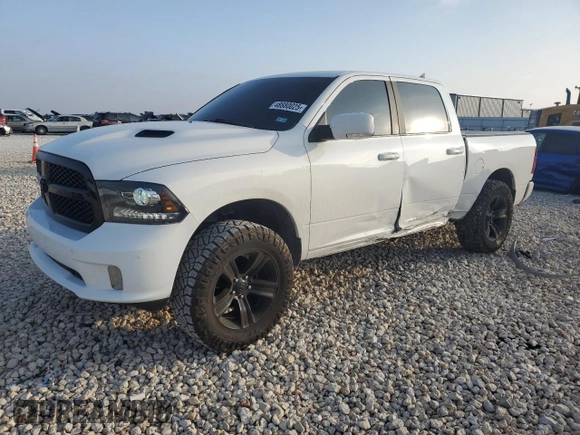 2018 Ram 1500 Night with VIN 1C6RR7MT1JS274220, listed as a Copart auction lot 48880025 with 178,655 mi miles and Salvage Title. Bid and sale history available at carsss.com. Image 1.