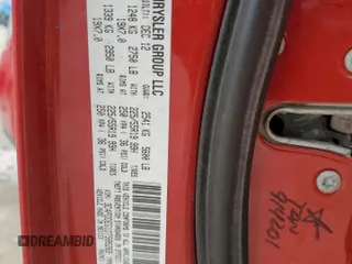2013 Dodge Journey R/T with VIN 3C4PDDEG1DT595269, listed as a Copart auction lot 79164814 with 203,524 mi miles and Salvage title. Bid and sale history available at DreamBid. Image 12.