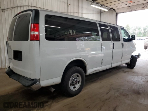 2020 GMC Savana z VIN 1GJZ7PFG2L1162669, wystawiony jako Copart lot #53138554 z przebiegiem 203 517 mil mil oraz Szkoda całkowita • Salvage title. Historia ofert i sprzedaży dostępna na DreamBid. Obrazek 3.