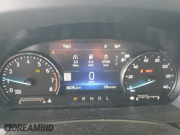2023 Ford Explorer Limited with VIN 1FMSK8FH8PGB70487, listed as a Copart auction lot 64312655 with 38,276 mi miles and Salvage title. Bid and sale history available at DreamBid. Image 9.