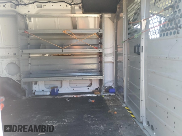 2015 Ford Transit with VIN 1FTNR1YG6FKB25682, listed as a Copart auction lot 43178745 with 137,889 mi miles and Salvage Title. Bid and sale history available at DreamBid. Image 10.