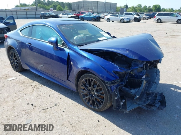 2015 Lexus RC 350 F Sport z VIN JTHHE5BC9F5010464, wystawiony jako IAAI lot #42231358 z przebiegiem 120 666 mil mil oraz . Historia ofert i sprzedaży dostępna na DreamBid. Obrazek 1.