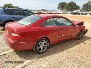 2008 Mercedes-Benz CLK 350 with VIN WDBTJ56H48F234136, listed as a Copart auction lot 70967244 with 63,501 mi miles and Salvage Title. Bid and sale history available at DreamBid. Image 3.