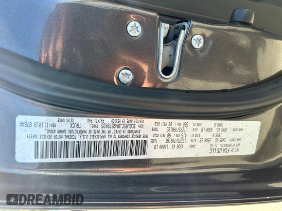 2017 Ram 2500 Tradesman with VIN 3C6UR5CJ8HG579035, listed as a Copart auction lot 46916745 with 100,645 mi miles and Clean title. Bid and sale history available at DreamBid. Image 10.