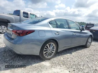 2018 Infiniti Q50 Luxe с VIN JN1EV7AP7JM365199, выставлен на аукционе Copart как лот 57637045 с пробегом 73 312 миль миль и Списание • Salvage title. История ставок и продаж доступна на DreamBid. Изображение 3.
