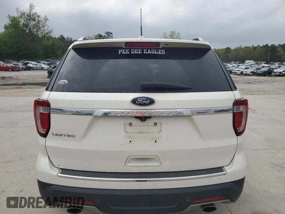 2018 Ford Explorer Limited with VIN 1FM5K7F86JGA16228, listed as a Copart auction lot 51294205 with 171,001 mi miles and Salvage Title. Bid and sale history available at carsss.com. Image 6.