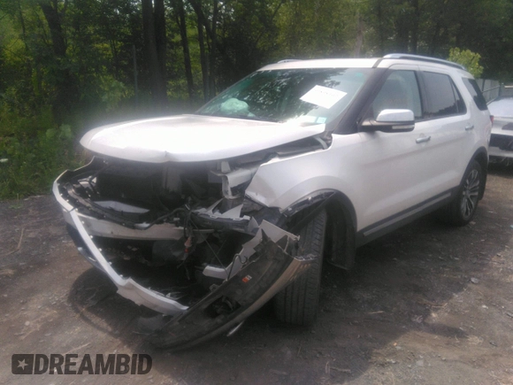 2017 Ford Explorer Platinum z VIN 1FM5K8HT9HGA06455, wystawiony jako IAAI lot #39898107 z przebiegiem 51 348 mil mil oraz . Historia ofert i sprzedaży dostępna na DreamBid. Obrazek 17.