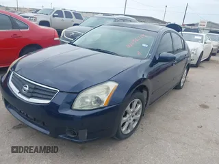 2007 Nissan Maxima SL with VIN 1N4BA41EX7C862857, listed as a IAAI auction lot 42036719 with 186,047 mi miles and . Bid and sale history available at DreamBid. Image 2.