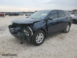 2019 Chevrolet Equinox LT with VIN 3GNAXKEV2KS529954, listed as a Copart auction lot 47373245 with 128,504 mi miles and Salvage Title. Bid and sale history available at carsss.com. Image 1.
