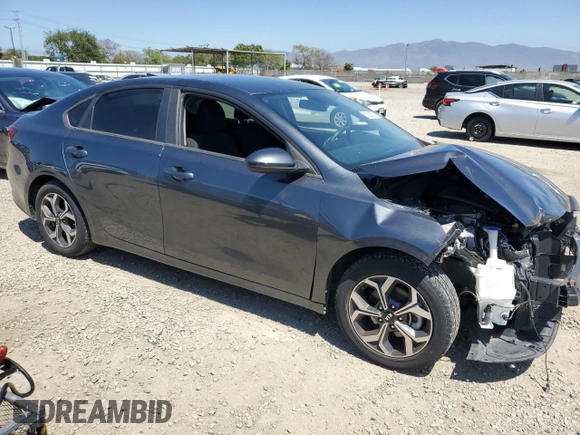 2019 Kia Forte LXS with VIN 3KPF24AD9KE074606, listed as a Copart auction lot 52826035 with 63,675 mi miles and Salvage title. Bid and sale history available at DreamBid. Image 4.