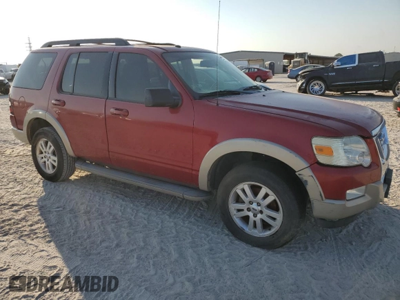 2009 Ford Explorer Eddie Bauer with VIN 1FMEU64EX9UA10104, listed as a Copart auction lot 75861494 with 193,550 mi miles and Salvage title. Bid and sale history available at DreamBid. Image 4.