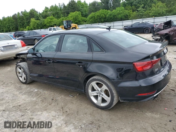 2017 Audi A3 Sedan Premium with VIN WAUAUGFF4H1075011, listed as a Copart auction lot 54967784 with 84,035 mi miles and Salvage Title. Bid and sale history available at carsss.com. Image 2.