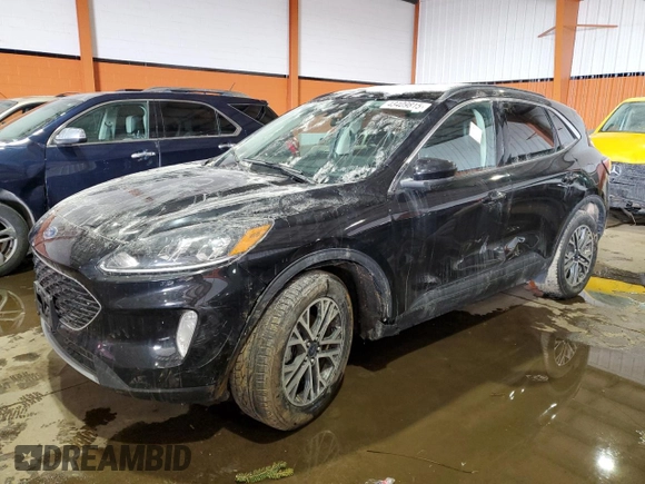 2020 Ford Escape SEL z VIN 1FMCU9H66LUB08615, wystawiony jako Copart lot #43409815 z przebiegiem 49 059 mil mil oraz Szkoda całkowita • Salvage title. Historia ofert i sprzedaży dostępna na DreamBid. Obrazek 1.