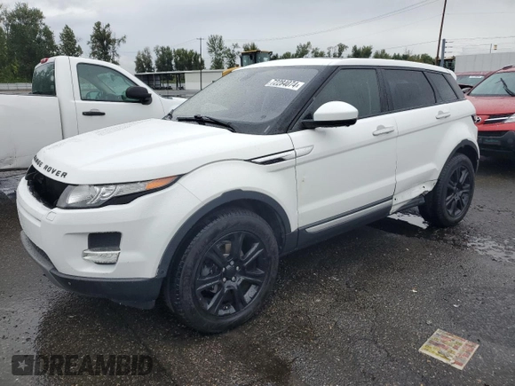 2015 Land Rover Range Rover Evoque Prestige with VIN SALVV2BG7FH021153, listed as a Copart auction lot 72284074 with 70,686 mi miles and Salvage title. Bid and sale history available at DreamBid. Image 1.