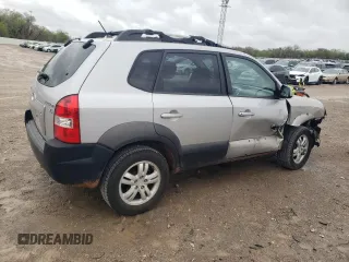 2006 Hyundai Tucson GLS with VIN KM8JN72D56U374499, listed as a Copart auction lot 51642695 with 169,519 mi miles and Salvage Title. Bid and sale history available at carsss.com. Image 3.