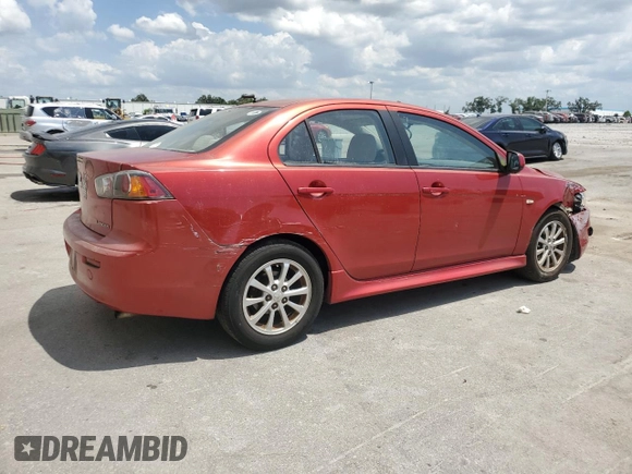 2011 Mitsubishi Lancer ES with VIN JA32U2FU9BU040543, listed as a Copart auction lot 55627275 with 126,853 mi miles and Salvage Title. Bid and sale history available at DreamBid. Image 3.