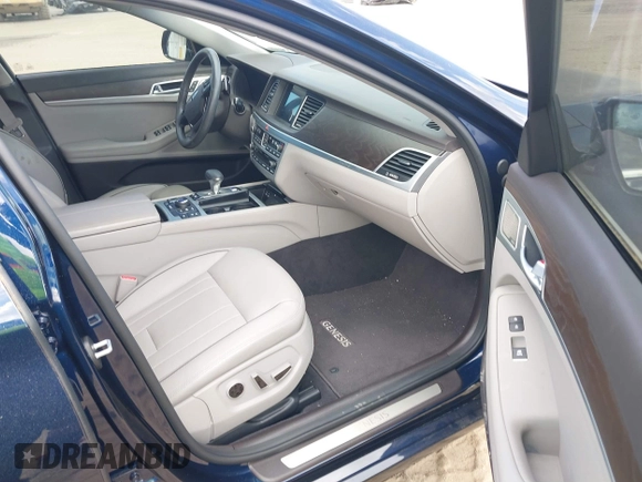 2019 Genesis G80 3.8L with VIN KMHGN4JE1KU299376, listed as a IAAI auction lot 41524733 with 7,659 mi miles. Bid and sale history available at carsss.com. Image 5.