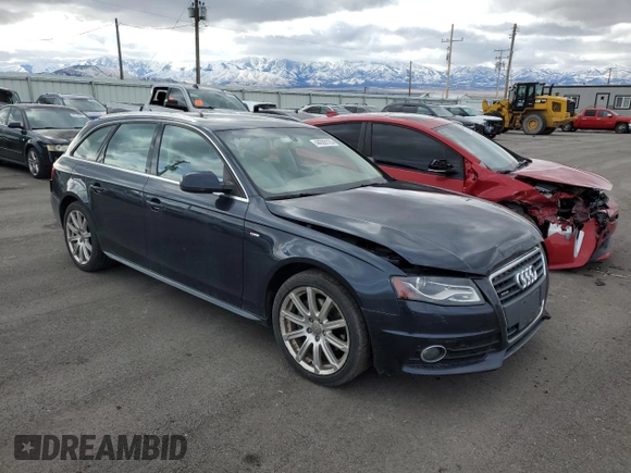 2012 Audi A4 2.0T Premium Plus with VIN WAUWFAFL1CA021726, listed as a Copart auction lot 44306125 with 0 mi miles and Salvage Title. Bid and sale history available at carsss.com. Image 4.