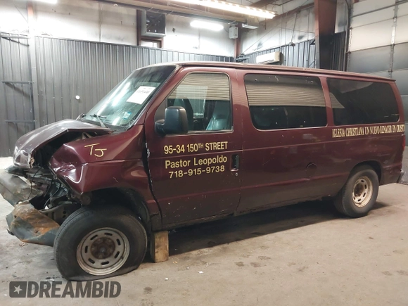 2004 Ford Econoline Cargo with VIN 1FTRE14WX4HA29431, listed as a IAAI auction lot 41651440 with 247,750 mi miles. Bid and sale history available at carsss.com. Image 14.