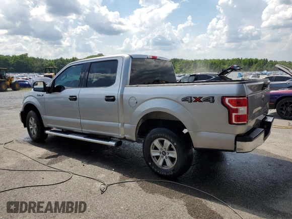2020 Ford F-150 XL with VIN 1FTEW1E4XLFA98400, listed as a Copart auction lot 62073085 with 65,682 mi miles and Salvage title. Bid and sale history available at DreamBid. Image 2.